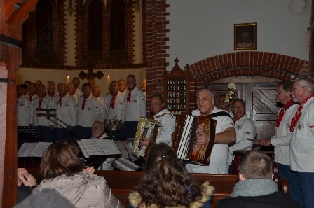 Musiker vom Seemannschor Hannover